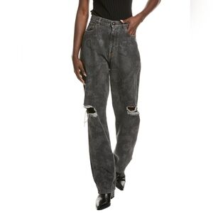 Etro Gray Distressed Jeans